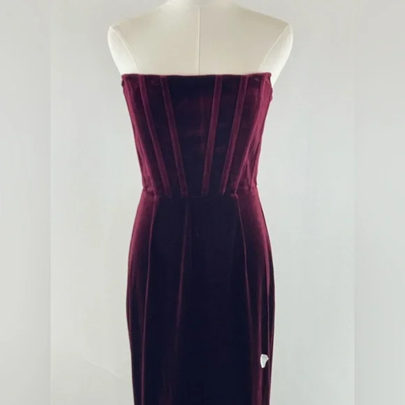 Bronx and Banco Florentina Corset Gown in Scarlet, M - Picture 14 of 14